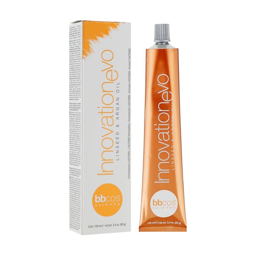 Перманентна фарба для волосся BBcos InnovationEvo Hair Color Cream, 5/11 Каштановий світлий інтенсивний попелястий, 100 мл